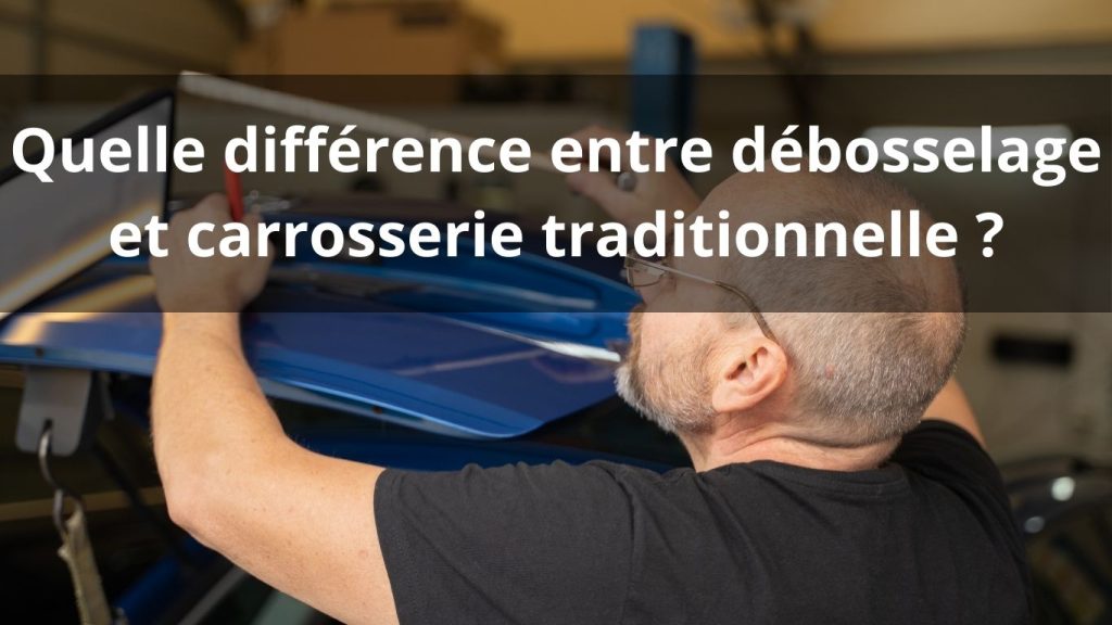 Différence débosselage et carrosserie